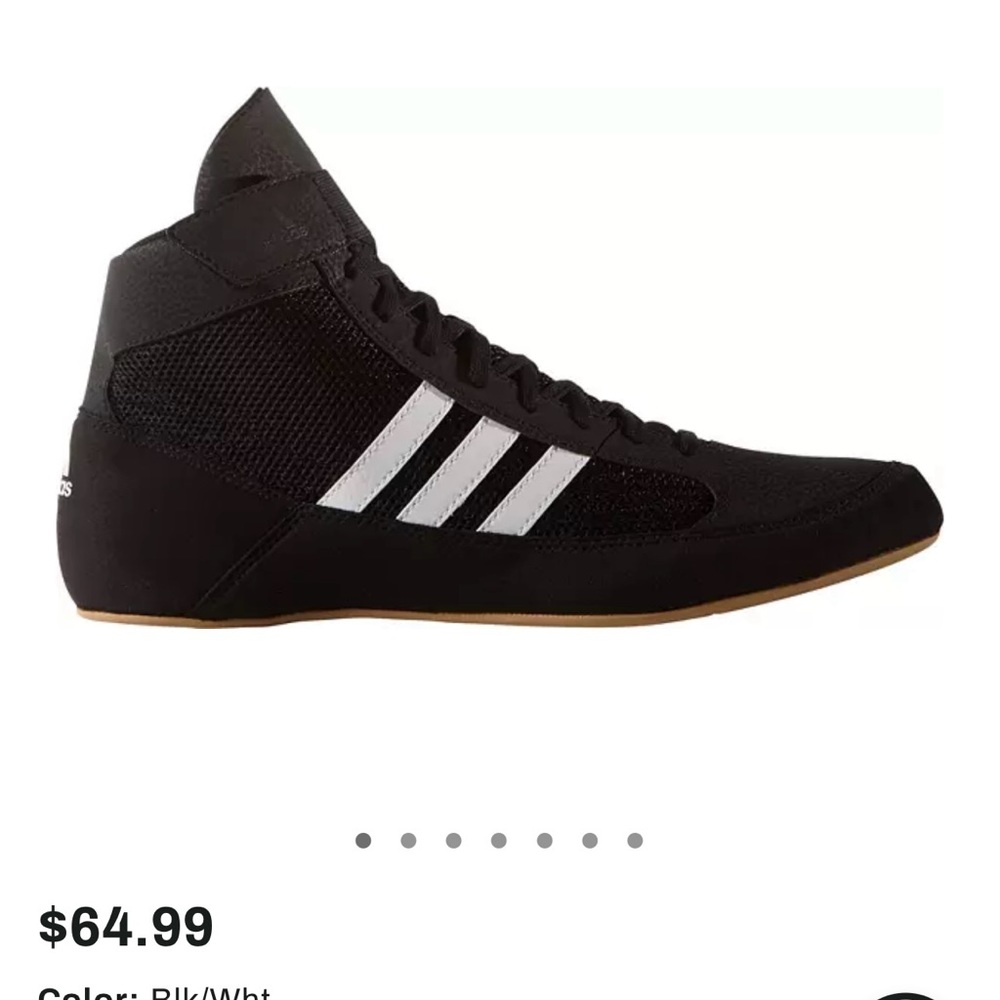 Adidas wrestling shoes size 10 1/2